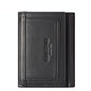 Rfid-blocking Leather Men Wallet with Multi-card Slots and Zipper Coin Pocket - Dark Brown