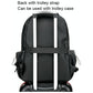 Versatile Double Laptop Backpack For Students And Professionals - Grey
