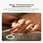 Smart Ring With Heart Rate Blood Oxygen Sleep Monitoring & Sports Modes - Size 10 - Gold
