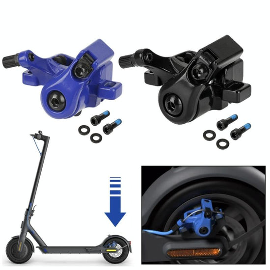 Xiaomi Electric Scooter Rear Disc Brake Calipers - Black - Blue