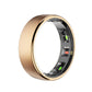 Smart Ring Size 14 Heart Rate Blood Oxygen Sleep Sports - Gold