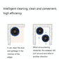 Smart Automatic Sweeping & Mopping Machine - Dry / Wet - Elegant White
