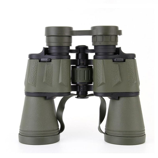 High Power Outdoor Binoculars for Low Light Night Vision - 20x50 - Armygreen