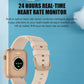 1.8 Inch Tft Screen Bluetooth Smart Watch Support Heart Rate Monitoring & 100+ Sports Modes - Red Blue