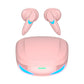 True Stereo Touch Bluetooth Earphones - G10 Tws 5.2 - Pink