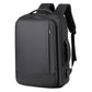 Waterproof Expandable Laptop Backpack With Usb Port - Grey