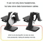 Universal Vr Headset Handle Bracket - Compatible With Pico4 Meta Quest Rift S Htc - White
