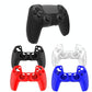 Thickened Non-slip Silicone Case for Ps5 Gamepad - Protective Cover - Red