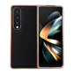 Star Series Nano Electroplating Pu Case For Samsung Galaxy Z Fold 4