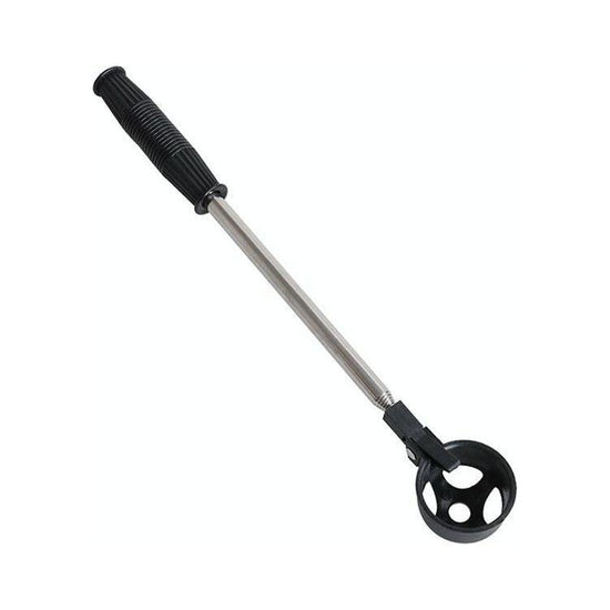 Foldable Golf Ball Picker With Stainless Steel Rod - 8 Sections - Orange