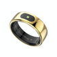 Smart Ring Heart Rate Blood Oxygen Sleep Sports Size 10 - Gold
