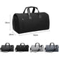 Shoe Compartment Travel Suit Bag - Compact & Organized - Black