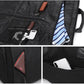 Shoe Compartment Travel Suit Bag - Compact & Organized - Black