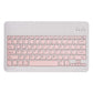 Detachable Bluetooth Keyboard Tablet Case For Ipad Pro 12.9 With Holder Pen Slot - Pink