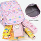 Kids Backpack Set With Lunch Bag & Pencil Case - 3 In 1 - Black