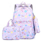 Kids Backpack Set With Lunch Bag & Pencil Case - 3 In 1 - Black