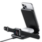 15W 3 In 1 Foldable Wireless Charger For Iphones Iwatchs Airpods - White