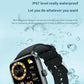 1.91 Inch Bt5.2 Smart Sport Watch Support Sleep / Heart Rate / Blood Oxygen / Temperature / Blood Pressure Health Monitor - Black
