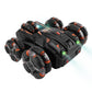 360-degree Swing Arm Rc Stunt Car - 2.4g Single Control 5 Wheels - Grey