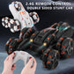 360-degree Swing Arm Rc Stunt Car - 2.4g Single Control 5 Wheels - Grey