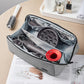 Waterproof Hair Dryer Storage Bag Large Capacity - Black
