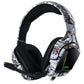 Surround Sound Pc Gaming Headset With Mic & Rgb - Red Gray