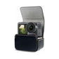 Waterproof Mini Leather Case For Dji Action Gopro Sjcam Xiaomi Mi Jia - Storage Box - Coffee
