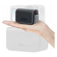 Waterproof Mini Leather Case For Dji Action Gopro Sjcam Xiaomi Mi Jia - Storage Box - Coffee