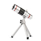 Universal Mobile Phone Telescope Lens with Clip - Ideal for Outdoor Shooting - 18X