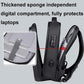 Waterproof Laptop Backpack With Usb Port - 17 Inch Capacity Password Lock