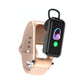 Bluetooth Smart Bracelet With Hd Screen - Rose Gold