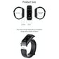 Bluetooth Smart Bracelet With Hd Screen - Rose Gold