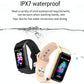 Bluetooth Smart Bracelet With Hd Screen - Rose Gold