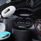 Wireless Bluetooth Earphone with Charging Case - Clip-on - White