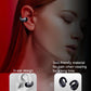 Wireless Bluetooth Earphone with Charging Case - Clip-on - White