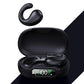 Wireless Bluetooth Earphone with Charging Case - Clip-on - White