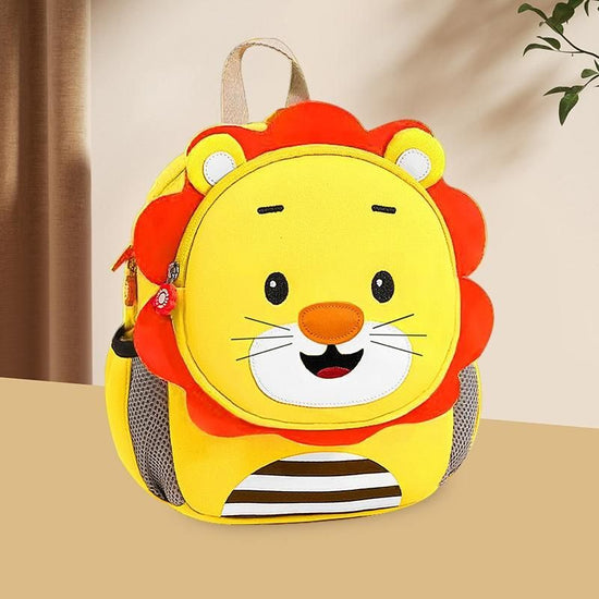 Secure Kids Backpack - Anti-Lost Design - Lion