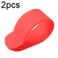 2pcs Silicone Scooter Accelerator Dial Cover for Xiaomi M365 / 1s / Pro / Max G30 / Es2 - Black