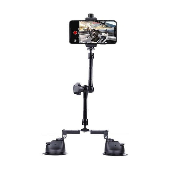 Articulating Dual Suction Cup Magic Arm Phone Mount