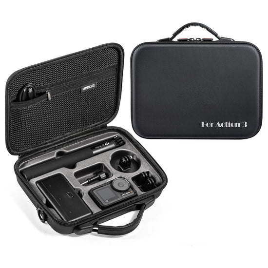 Dji Action 3 Camera Storage Bag With Accessories
