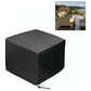 Waterproof Outdoor Furniture Cover - 210D Oxford Cloth - Dust-Proof - Anti-Uv - Fits Table And Chairs - 308X138X98Cm - Black