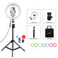 10.2 Rgbw Led Ring Light Kit with Tripod Remote and Phone Clamp