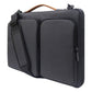 Waterproof Nylon Laptop Handbag With Trolley Strap - Fits 15-15.6 Laptops - Black