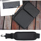 Waterproof Nylon Laptop Handbag With Trolley Strap - Fits 15-15.6 Laptops - Black