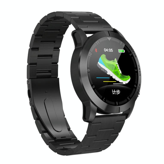 Waterproof Smart Bracelet With Call Reminder And Heart Rate Monitor - Ip68 - Black