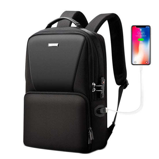 Anti-theft Waterproof Business Backpack for Travel - 30x15x44cm in Black
