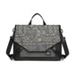 Anti-Drop Crossbody Laptop Bag - 16 Inch Airbag Design - Black Gray Equation