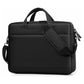 Thickened Airbag Laptop Messenger Bag - Fits 15.6-16.1 Inches - Black