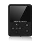 Lossless Mp4 Player With Synchronized Lyrics Round Button - Black