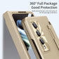 For Samsung Galaxy Z Fold4 5G Full Coverage Hinge Phone Case - Gold